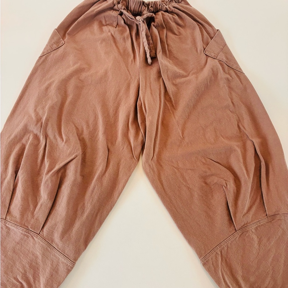 Chic Tan Casual Cotton Pants View 5